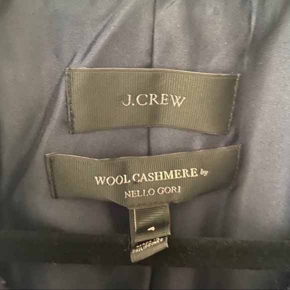 J. Crew Navy Pea Coat - Picture 4 of 5